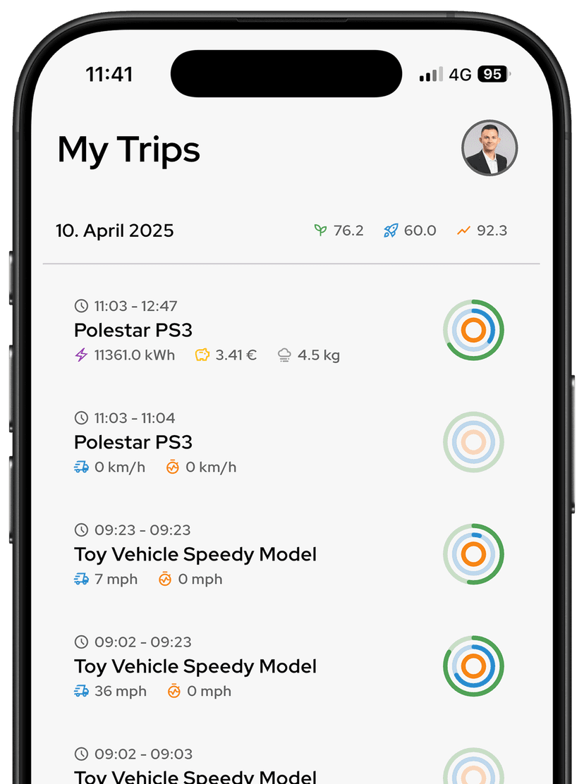 Automatisches Fahrtenbuch Screenshot