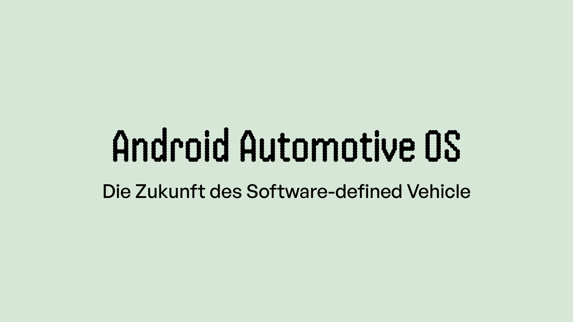 Android Automotive erklärt: Warum das Betriebssystem das Auto neu denkt